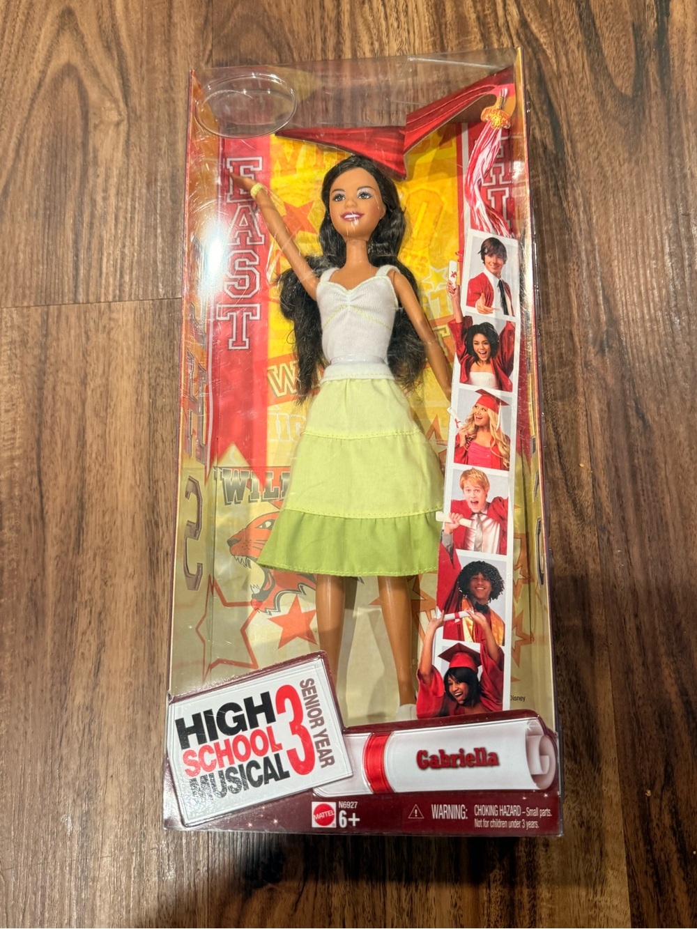Disney High School Musical 3 Gabriella doll in green dress